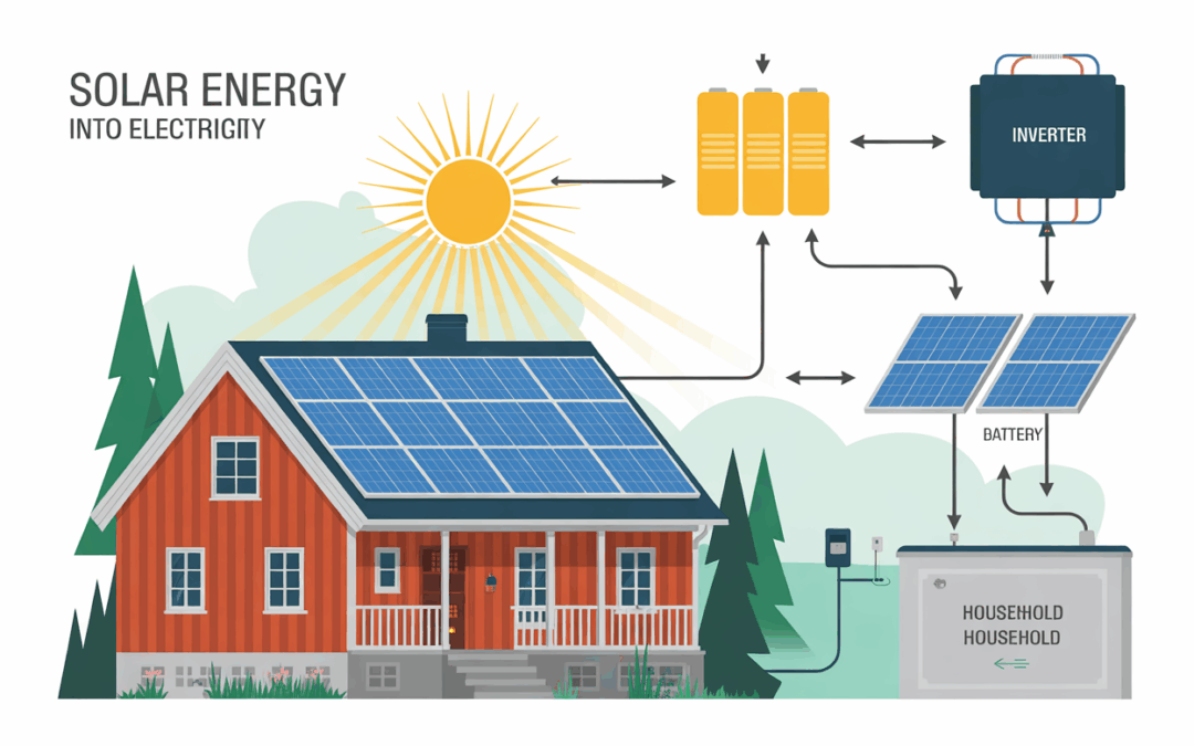 Hur fungerar solceller? – en enkel förklaring