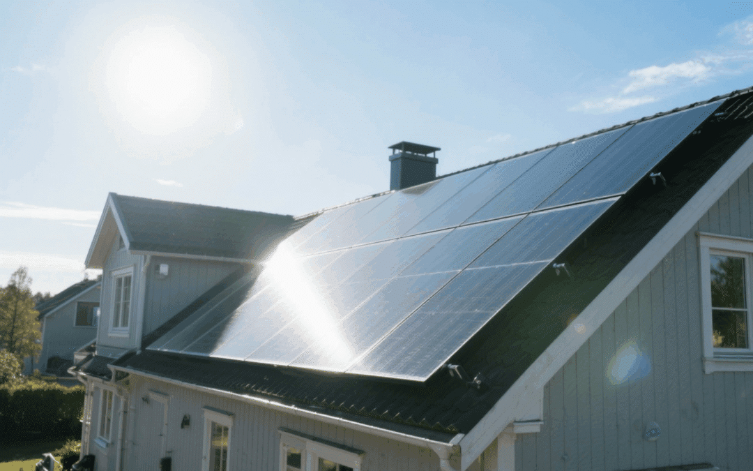 Hur mycket el producerar solceller per dag?