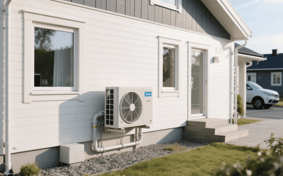Värmepump för villa – sänk uppvärmningskostnaderna och få ett jämnt inomhusklimat